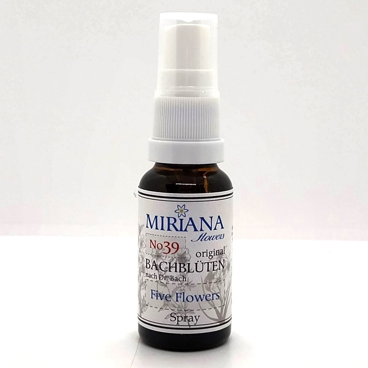 Miriana 39 First Aid Remedy Notfalltropfen Bachblüten für Heimtiere