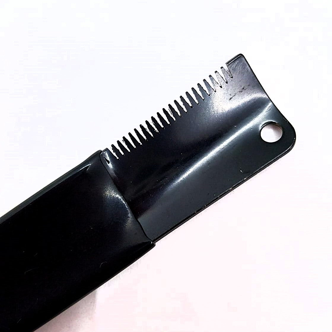Show Tech Standard Stripping Knife, Show Tech Standard Trimmmesser, grob grün, fein schwarz