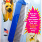Untangler Super Groom II Comb, Kamm mit fein angeordneten rotierenden Zähnen - für kleine Rassen
