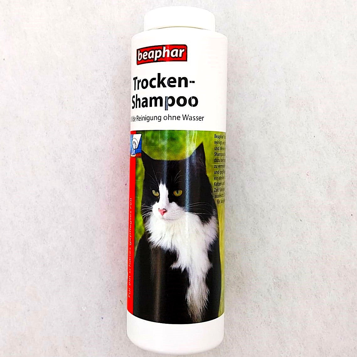 Beaphar Trocken-Shampoo Puder – Wasserlose Fellpflege für Hund & Katze, 150 g