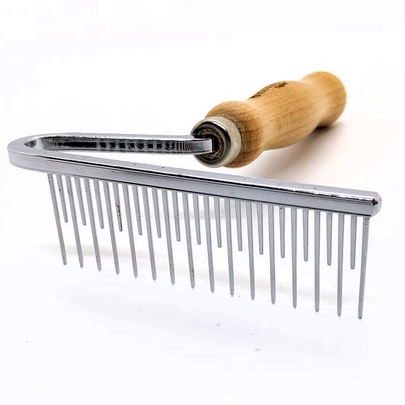 HPP Fellharken & Fellstriegel robust für dichtes Fell & Unterwolle