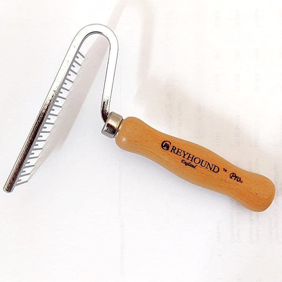 HPP Fellharken & Fellstriegel robust für dichtes Fell & Unterwolle