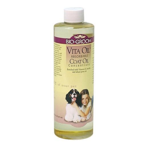 Bio Groom Vita Oil 473ml Coat Vital Öl Haaröl für Hunde Katzen Fellöl Fellpflege