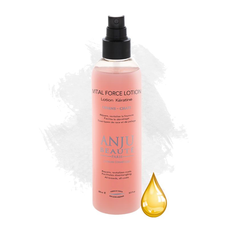 Anju Beauté Vital Force Lotion – Keratin-Spray & Kämmhilfe