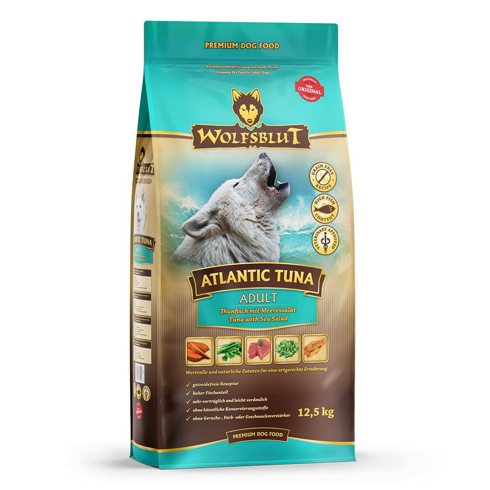 Wolfsblut Atlantic Tuna Adult Thunfisch Meeressalat ohne Getreide