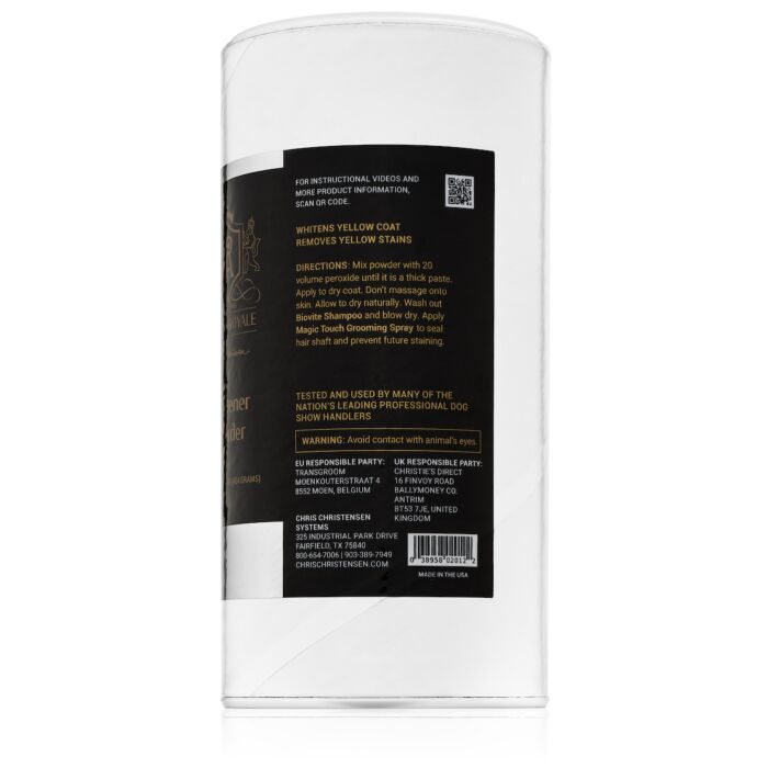 Crown Royale, Whitening Powder, Aufhellungspuder Grooming Powder 450g