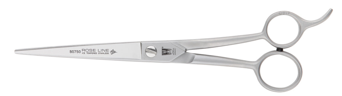 Witte Rose Line Grooming-Schere 7,5 Zoll mit Fingerhaken