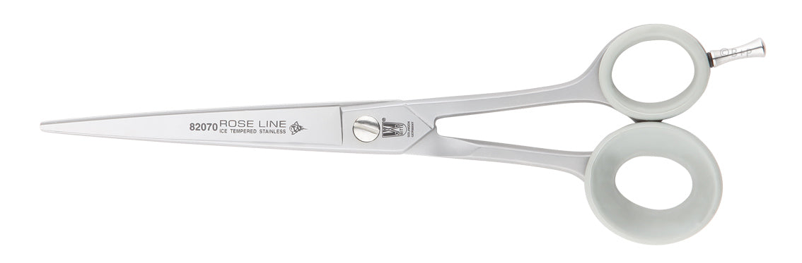 Witte Rose Line Grooming-Schere 7 Zoll gerade mit Fingerhaken