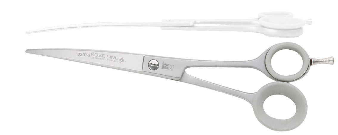 Witte Rose Line Grooming-Schere 7,5 Zoll gebogen