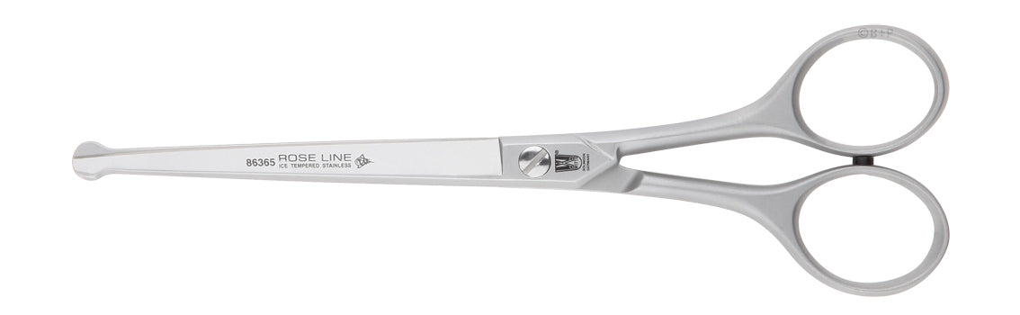 Witte Rose Line Sicherheitsschere 6,5 Zoll gerade mit abgerundeter Spitze