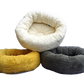 Welkas Katzenbett Baumwolle rund, dicker Rand ca.12cm Katzenschlafplatz Cat Bed Bett