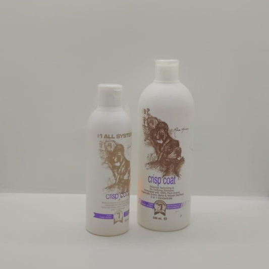 #1 All Systems Crisp Coat Botanical Shampoo, Coarse Coat Shampoo für hartes Fell