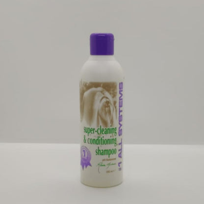 #1 All Systems Super Cleaning and Conditioning Shampoo Fellpflege Spülung