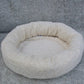 Welkas Katzenbett Baumwolle rund, dicker Rand ca.12cm Katzenschlafplatz Cat Bed Bett