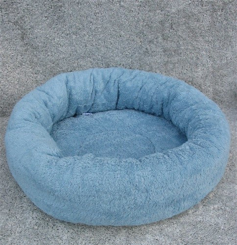 Welkas Katzenbett Baumwolle rund, dicker Rand ca.12cm Katzenschlafplatz Cat Bed Bett