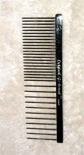 Greyhound comb Kamm 438CC original Fein Grob ca. 11cm Kombinationkamm