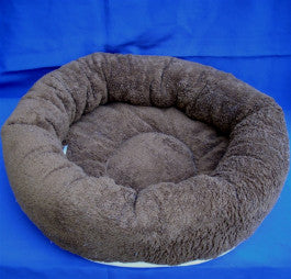 Welkas Katzenbett Baumwolle rund, dicker Rand ca.12cm Katzenschlafplatz