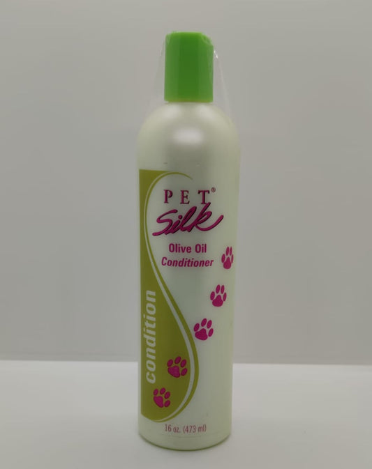 Pet Silk Olive Oil Conditioner 473ml Pflegespülung Hundepflege Katzepflege