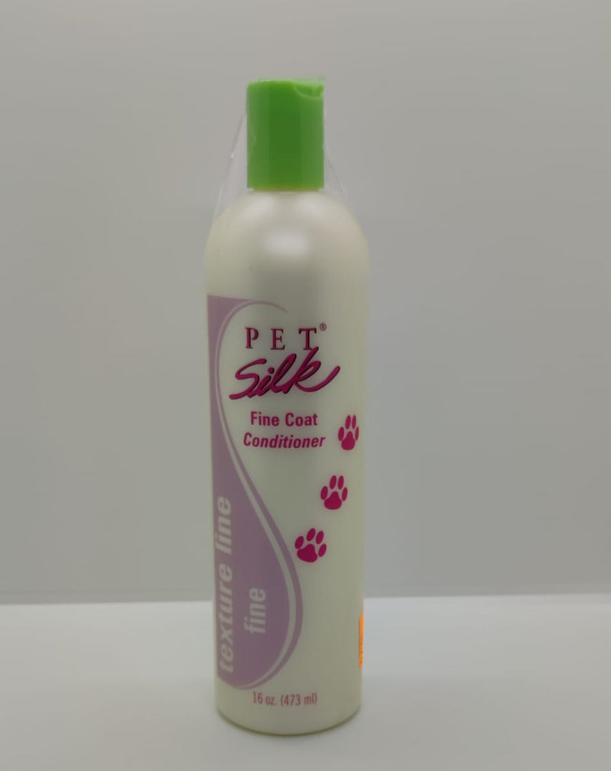 Pet Silk Fine Coat Conditioner 473ml feines Fell Pflegespülung Hundepflege Katze