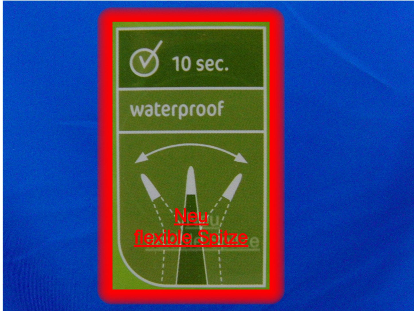Digital Thermometer, Fieberthermometer mit flexibler Spitze, waterproof, wasserdicht