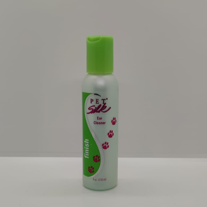 Pet Silk Ear Cleaner Ohrenreiniger, 118ml Hundepflege Katzenpflege Hund Katze