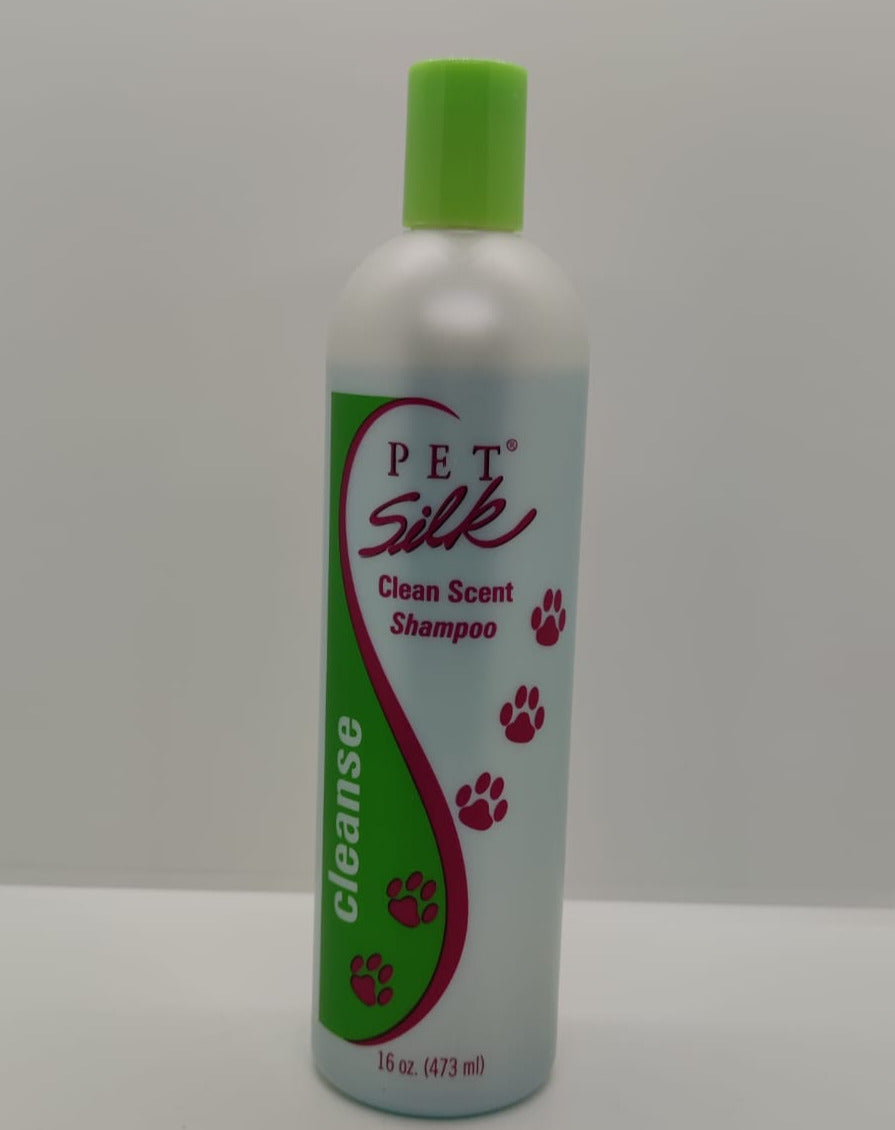 Pet Silk Clean Scent Shampoo 473 ml Pflegeshampoo Hundeshampoo Katzenshampoo