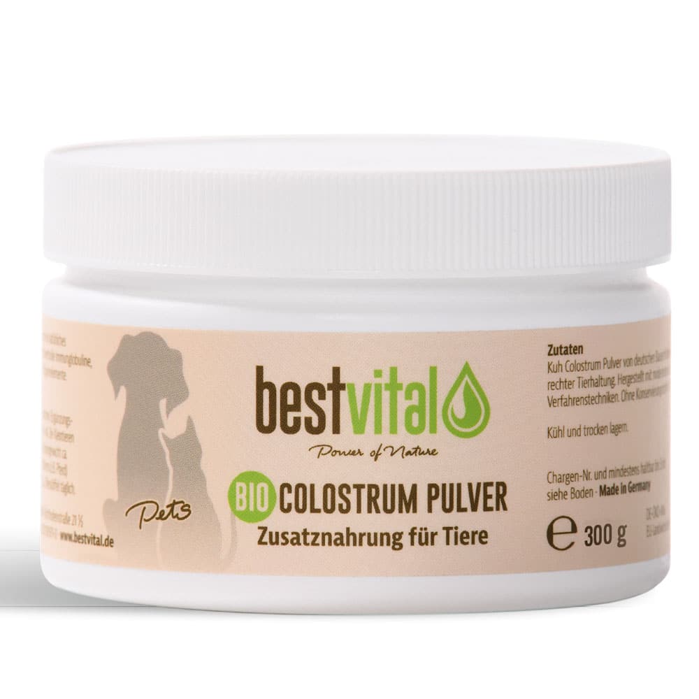 Bestvital® BIO Colostrum Pulver für Ihr Tier