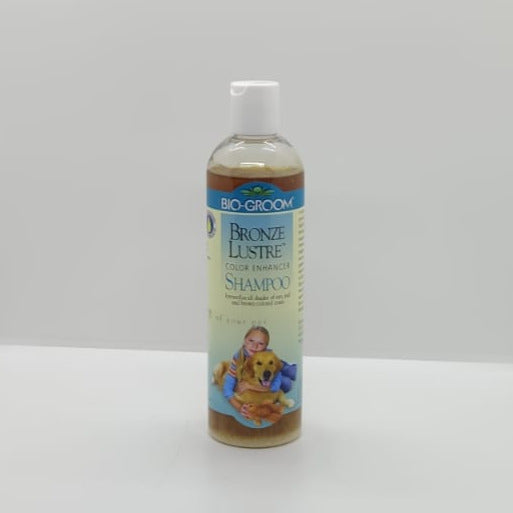 Bio Groom Bronze Lustre - Farbverstärktes Shampoo für Hunde und Katzen 355 ml