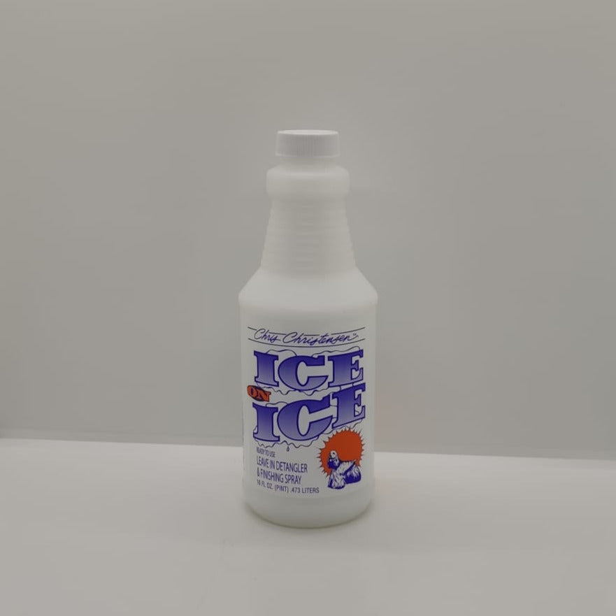 Chris Christensen Ice on Ice Leave In Detangler & Finishing Spray Kämmhilfe Sonnenschutz, 473 ml