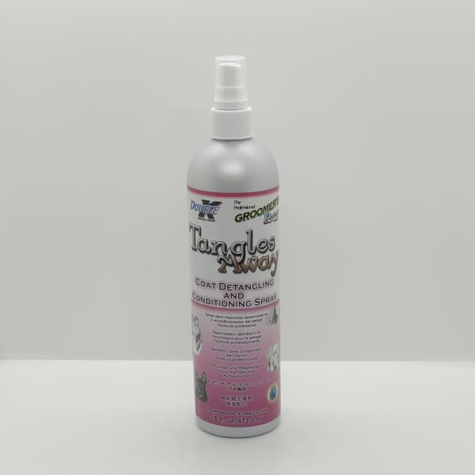 Double K Tangles Away Conditioner Spray 473ml Groomers Edge Endknoter Kämmhilfe