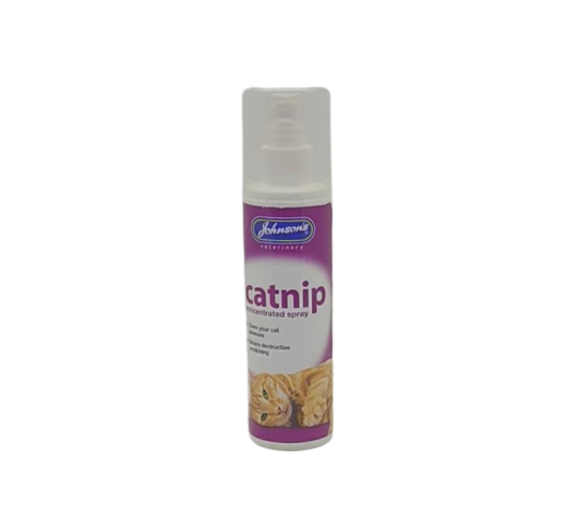 Johnson‘s Catnip Katzenminze konzentriertes Spray 150ml Katzenspielzeug Minze
