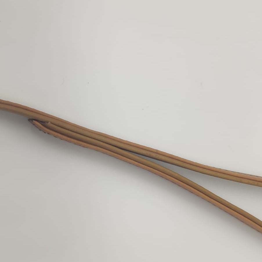 Karlie Führleine Gaucho Hirschleder Braun, supersoft, atmungsaktiv Hundeleine 200 cm - 100 cm