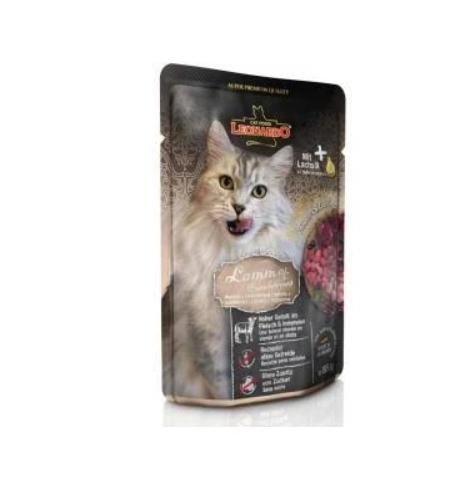 LEONARDO Frischebeutel Finest Selection 16x 85g  Nassfutter Katzenfutter