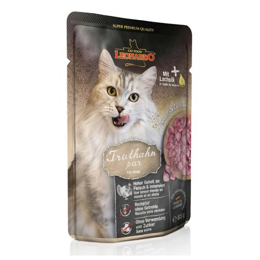 LEONARDO Frischebeutel Finest Selection 16x 85g  Nassfutter Katzenfutter