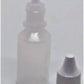 Tropfflasche 15ml LDPE Kunststoff Spitze abgerundet Verschlußkappe weiß