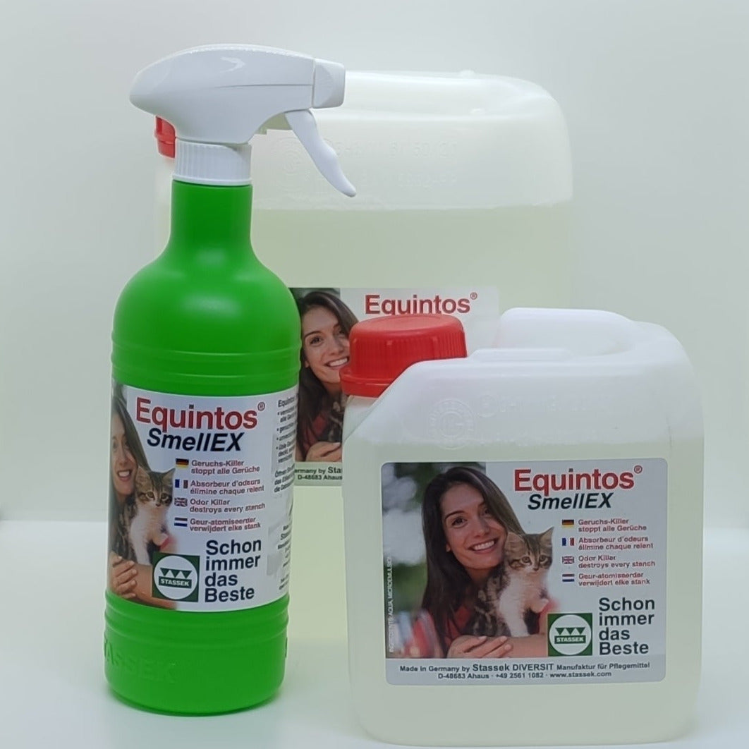 Stassek Equintos SmellEx Geruchsabsorber speziell für die Tierhaltung in Haus und Hof