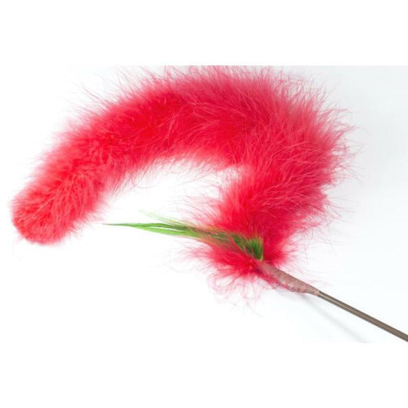 Go Cat Cat Tail, Federwedel mit Marabufedern, Federboa