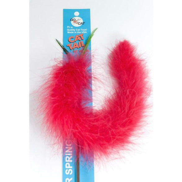 Go Cat Cat Tail, Federwedel mit Marabufedern, Federboa