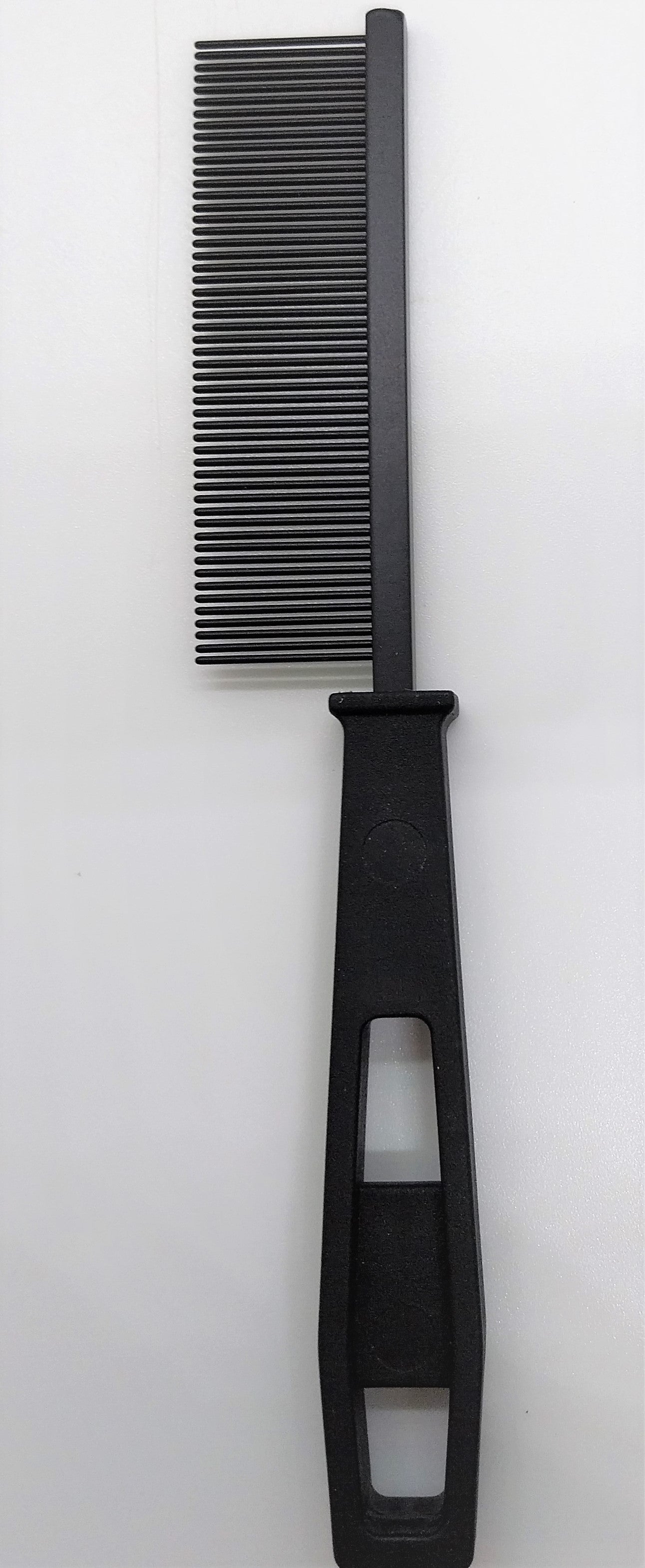 Teflonkamm 31FPB, antistatisch, Extra Fein/Fein mit Plastikgriff, Hund ... Teflonkamm 31FPB, antistatisch, Extra Fein/Fein mit Plastikgriff, Hund ...