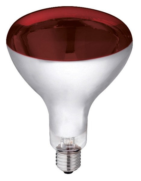 Kerbl Infrarotlampe Hartglas, Wärmelampe IR 150W E27 230-250V