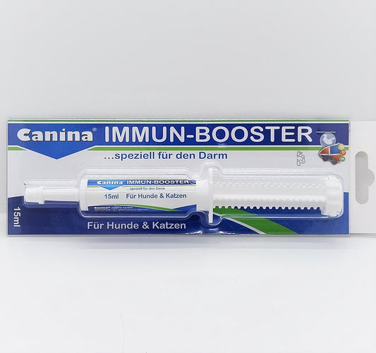 Canina Immun-Booster (Paste), Diät-Ergänzungsfuttermittel für Hunde & Katzen, 15 ml