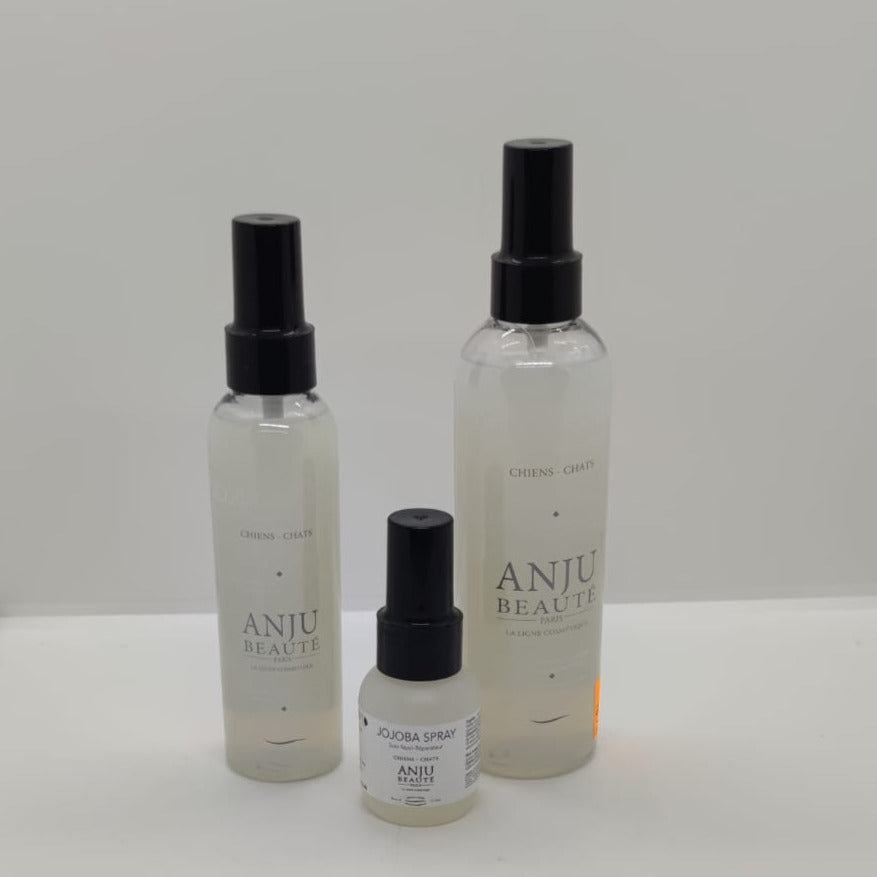 Anju Beauté Jojoba Spray Fellpflege Kämmhilfe Katzenpflege Hundepflege