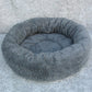 Welkas Katzenbett Baumwolle rund, dicker Rand ca.12cm Katzenschlafplatz Cat Bed Bett