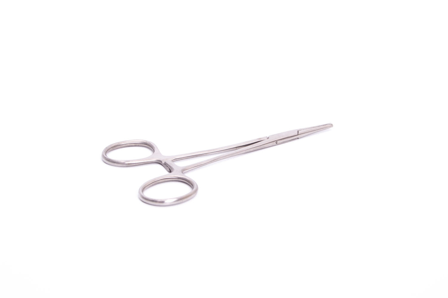 Mosquito-Nabelklemme-Arterienklemme Edelstahl ca. 12,5cm gerade und gebogen
