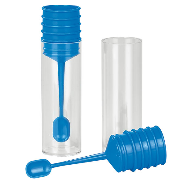 kotproben aufbewahren Kotprobenröhrchen Stuhlprobe Hund Katze mit Löffel Stuhluntersuchung COLOR:Grey Blue/Lagoon Blue/Dune White/Majesty Blue IB Laursen Eierhalter weiß drivetrainDe:Kette