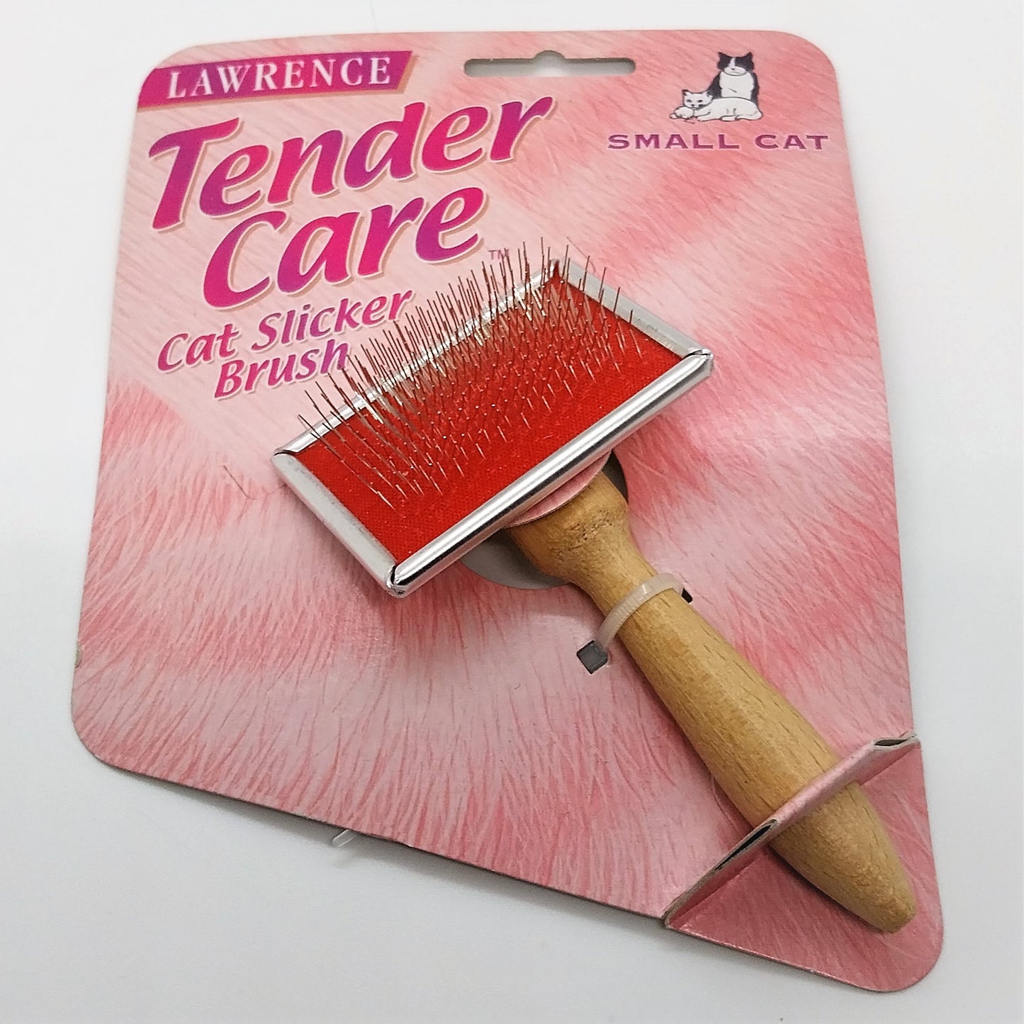Lawrence Tender Care Cat Slicker Brush - Profi Zupfbürsten für Katzen, Hunde, Haustiere