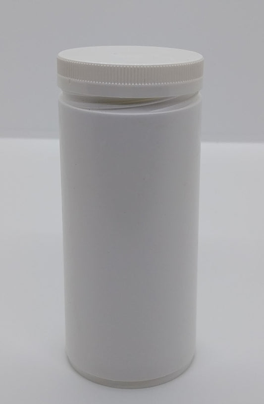 Streudose neural leer mit Schraubverschluss und Streuöffnung für 100g Puder