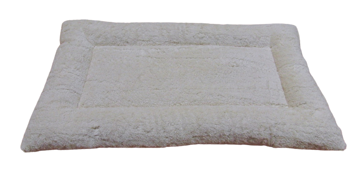 Welkas Liegedecke / Liegefläche „Siegrid“ mit Randwulst – handgefertigt aus 100 % Baumwolle