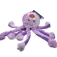 Octopus Hundespielzeug mit Squeaker und Knisterfolie Baby ca. 25cm