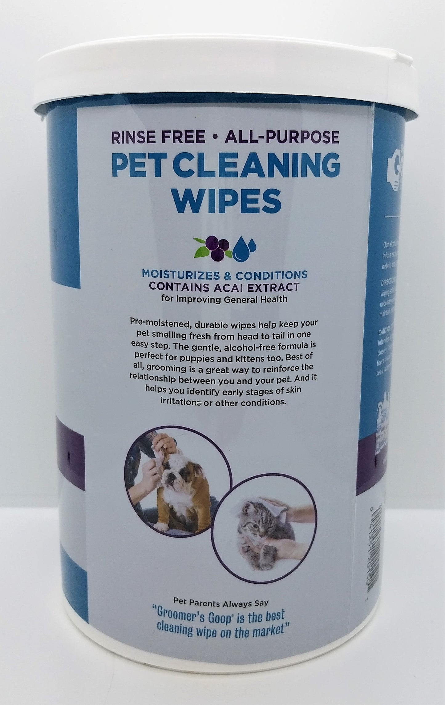 Groomer's Goop Pet Cleaning Wipes, Groomer's Goop Haustier - Reinigungstücher, 150 Stk